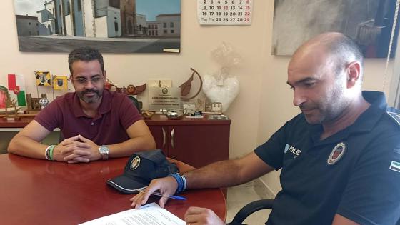 Francisco Javier Hereda nuevo Oficial jefe de la Policía Local de Olivenza