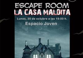 Dentro de la Noche de Difuntos llega el Escape Room 'La casa maldita'