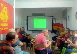 Nueva sede del PCE en Olivenza.