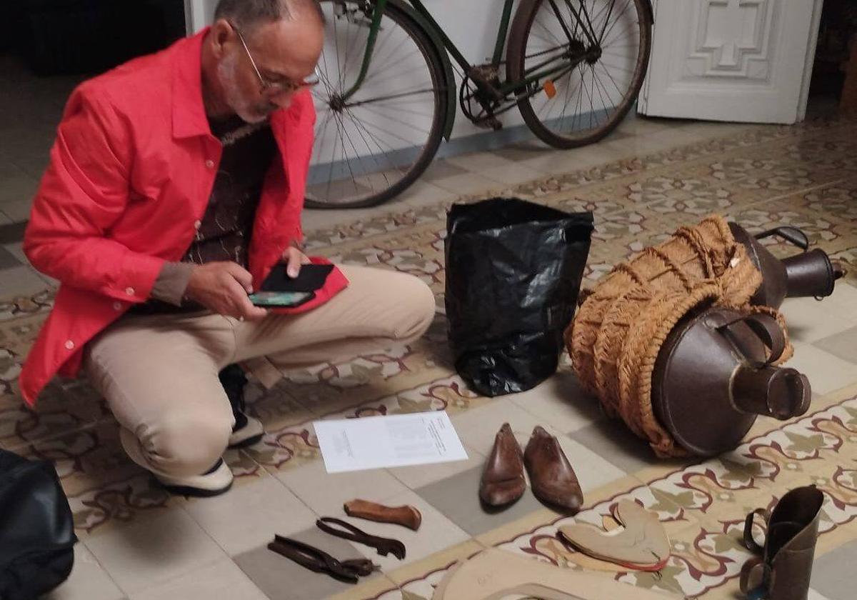 Algunas de las piezas del préstamo.