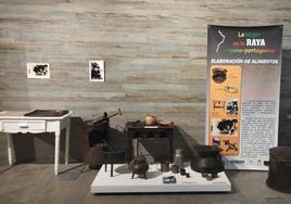 Instalación de la exposición en el museo portugués.