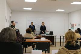 El regidor inauguró la nueva Escuela Dual.