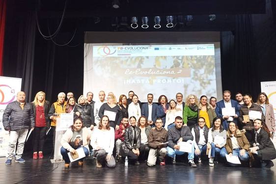 Clausurados los cursos del Programa Re-evoluciona2 de Aupex