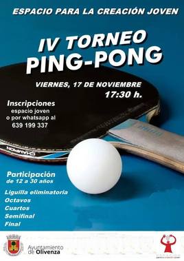 El ECJ organiza el IV Torneo de ping-pong como alternativa de ocio saludable