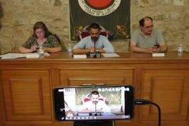 Imagen de archivo de un pleno celebrado.