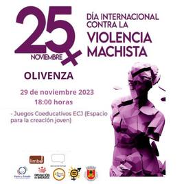 La última actividad del 25N será una serie de juegos coeducativos en el ECJ