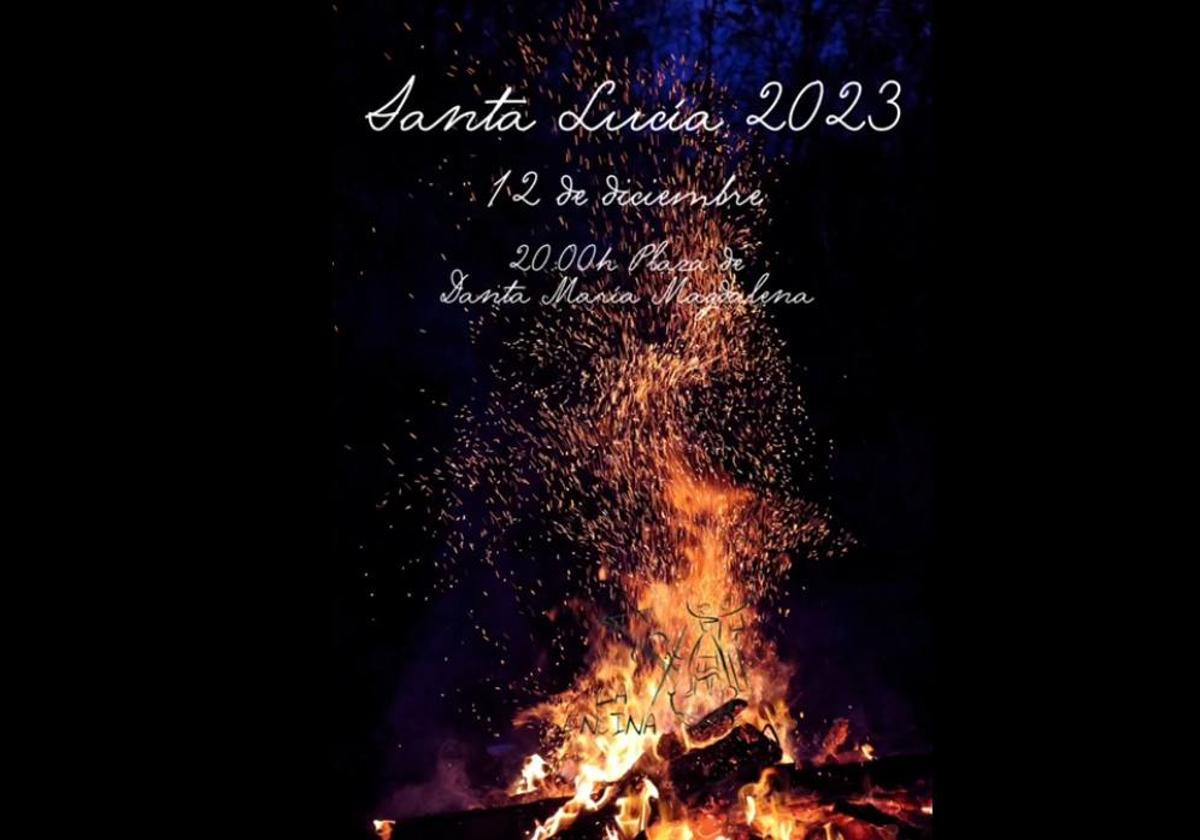 La tradicional danza de Santa Lucía se realizará en la plazuela de Santa María Magdalena