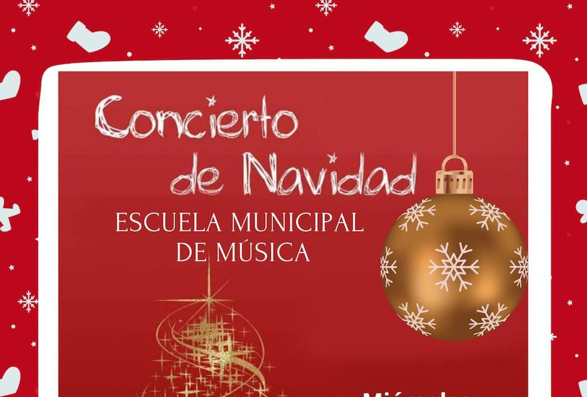 La Escuela Municipal de Música dará su concierto de Navidad