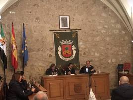 Momento del último pleno del año.