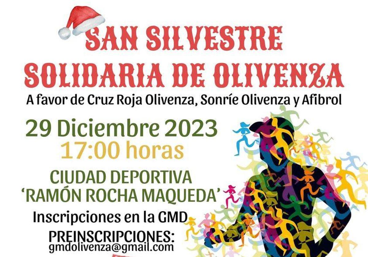 La ciudad celebrará la I 'San Silvestre Solidaria Ciudad de Olivenza'