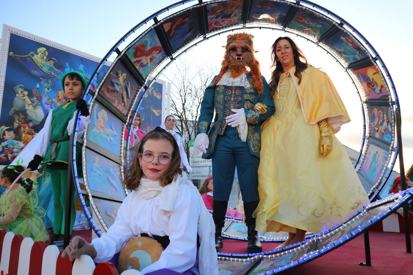 La Cabalgata de reyes puso fin a la programación municipal de la Navidad