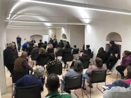 Momento de la reunión.