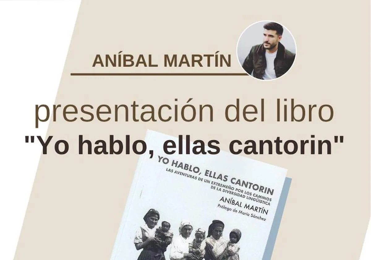 Aníbal Martín presenta el libro 'Yo hablo, ellas cantorin' en el Meegs