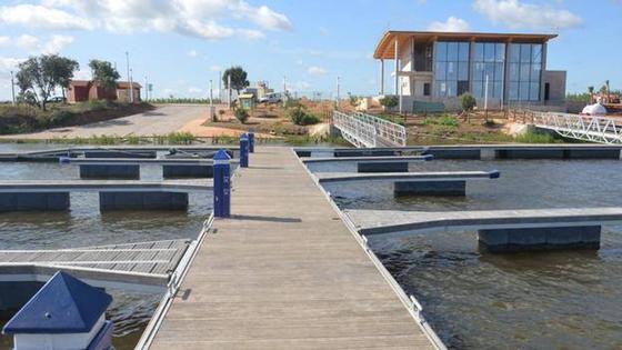 Olivenza planea una zona de baño recreativa en Alqueva y el aumento de regadíos