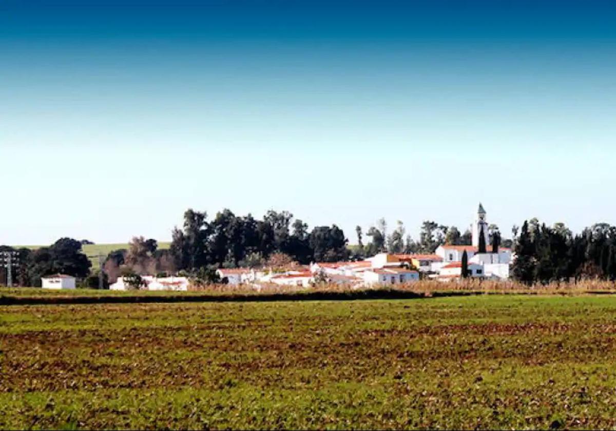 Vista de San Francisco de Olivenza.