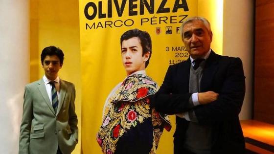 La Feria del Toro se presentó en Salamanca junto al novillero con caballos Marco Pérez