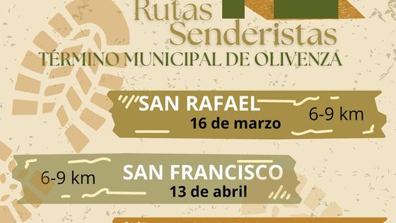 La GMD programa cuatro rutas senderistas para conocer la flora y la fauna de Olivenza