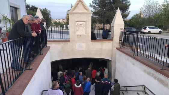 120 años después la Fuente de la Cuerna sale a la luz con su aspecto original