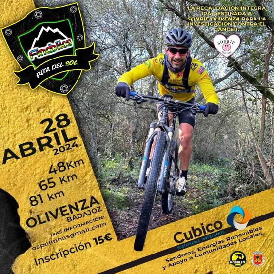 Llega la 'VIII Findbike Ruta del Sol' solidaria con tres circuitos y dos categorías