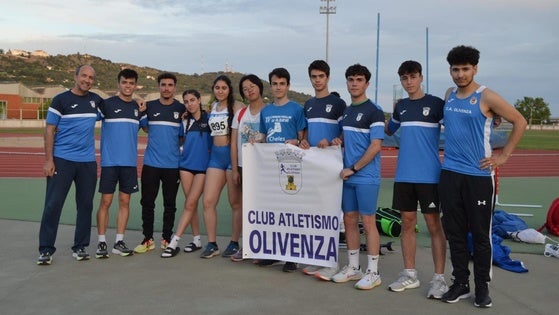 El Club Atletismo Olivenza consigue buenos resultados en la I Jornada de Liga de Clubes de Extremadura