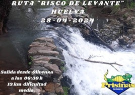 El Club 'Prisiñas' organiza una salida a la ruta onubense 'Risco de levante'