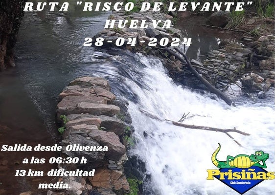 El Club 'Prisiñas' organiza una salida a la ruta onubense 'Risco de levante'