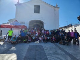 Foto de familia de la última ruta.