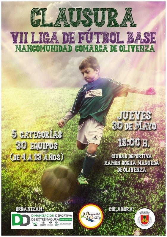 La VII Liga de Fútbol Base de la Mancomunidad de Olivenza llega a su clausura