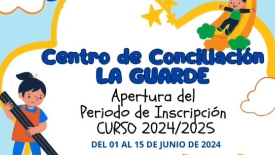Abiertas las preinscripciones para el Centro de Conciliación 'La Guarde'
