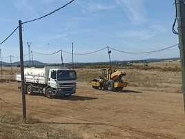 El parque de maQuinaria de la MAncomunidad ha desarrollado los trabajos.