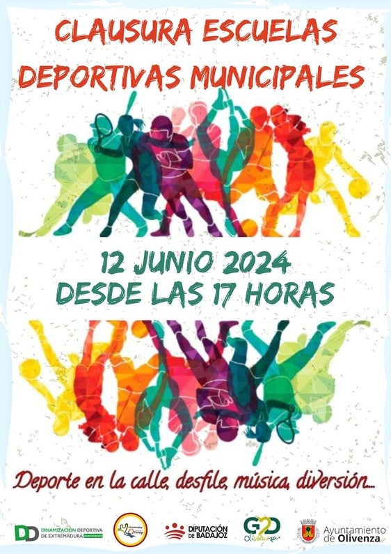 Olivenza clausurará el curso 2023/24 de las Escuelas Deportivas Municipales