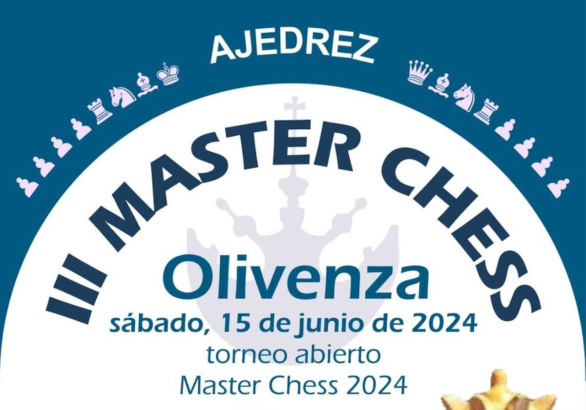 El Torneo Master Chess de Ajedrez regresa a Olivenza en su tercera edición