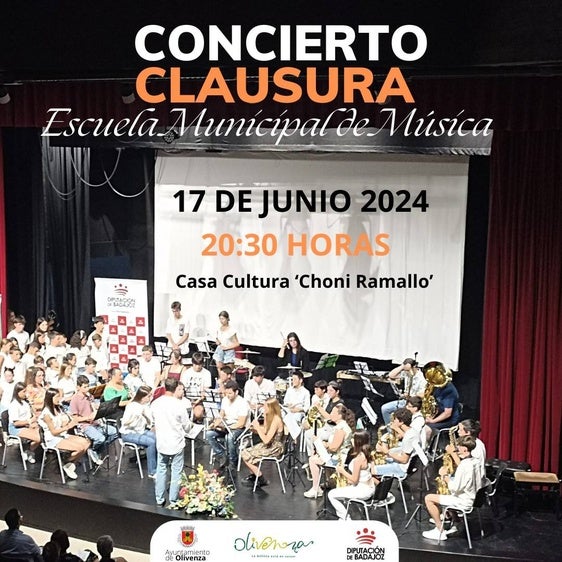 La Escuela Municipal de Música clausura el curso 2023/2024