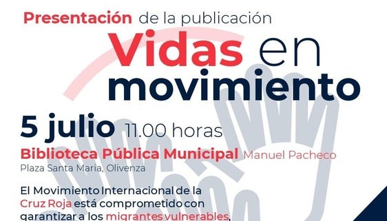 Cruz Roja presenta el libro sobre migrantes 'Vidas en movimiento'