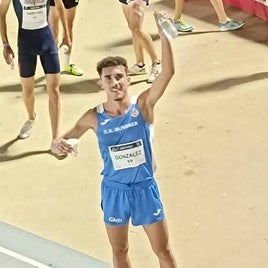 El atleta Andrés González Pacheco.