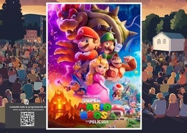El cine de verano ofrecerá la película de animación 'Súper Mario Bros'