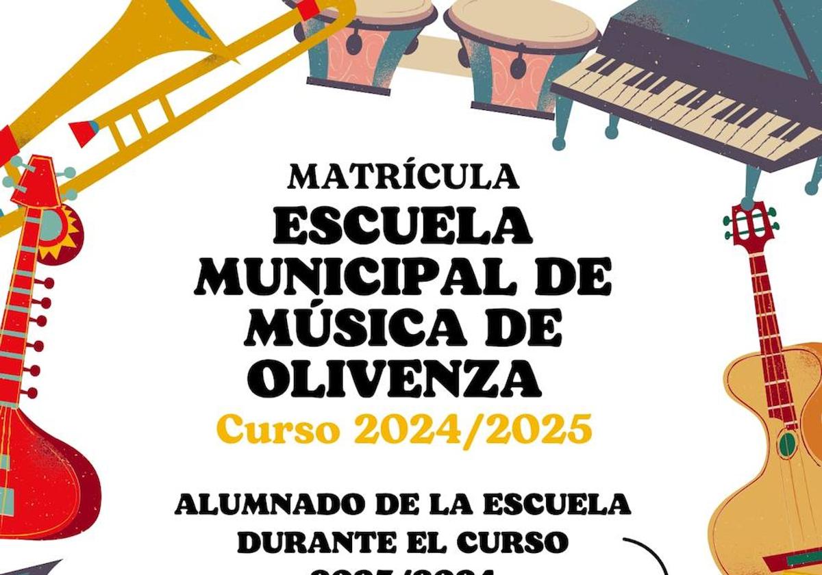 Los interesados en ingresar en la Escuela Municipal de Música ya pueden inscribirse