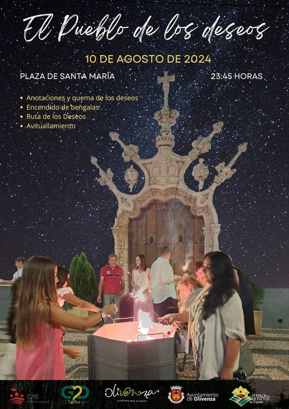 La Plaza de Santa María acogerá la quema de deseos