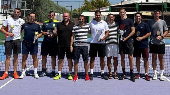 Jaime Molino y Cristian Álvez ganan el torneo de dobles de tenis
