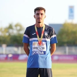 El atleta Andrés González Pacheco, en una imagen de archivo.