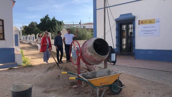 La Escuela profesional 'La Encina' realiza diversas obras municipales
