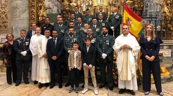 La Guardia Civil celebró el día de su patrona con una misa en su honor