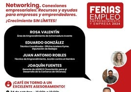 La Feria del Empleo, el Emprendimiento y la Empresa de Diputación amplia su contenido