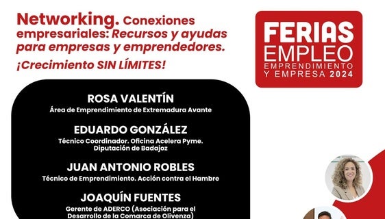 La Feria del Empleo, el Emprendimiento y la Empresa de Diputación amplia su contenido