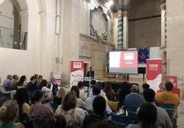 Inauguración de la Feria de Empleo.