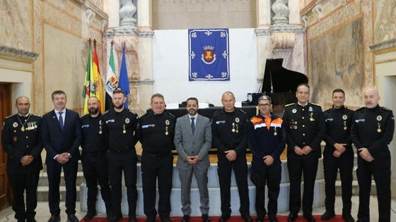 Habrá medallas al mérito y de permanencia, felicitaciones y mención de honor en el Día de la Policía Local de Olivenza