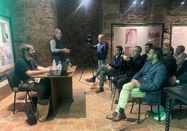 Un moemento de la presentación de 'Leyendas'.