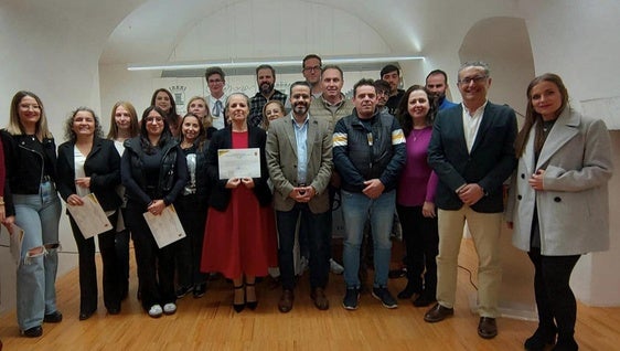 30 alumnos reciben el certificado de profesionalidad tras finalizar su formación en el programa 'Escala'