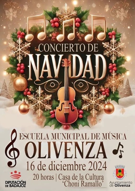 La Escuela Municipal de Música ofrecerá un concierto de Navidad