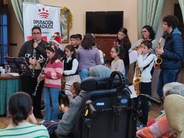 Los mayores han disfrutado con esta iniciativa.